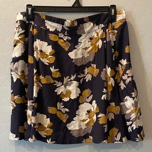 Old Navy A-Line Skirt with Floral Print
